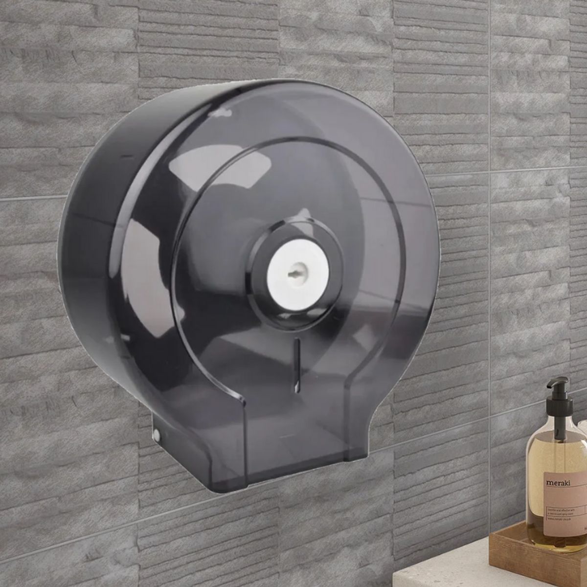 GENERICO - Dispensador Papel Jumbo Roll Gris