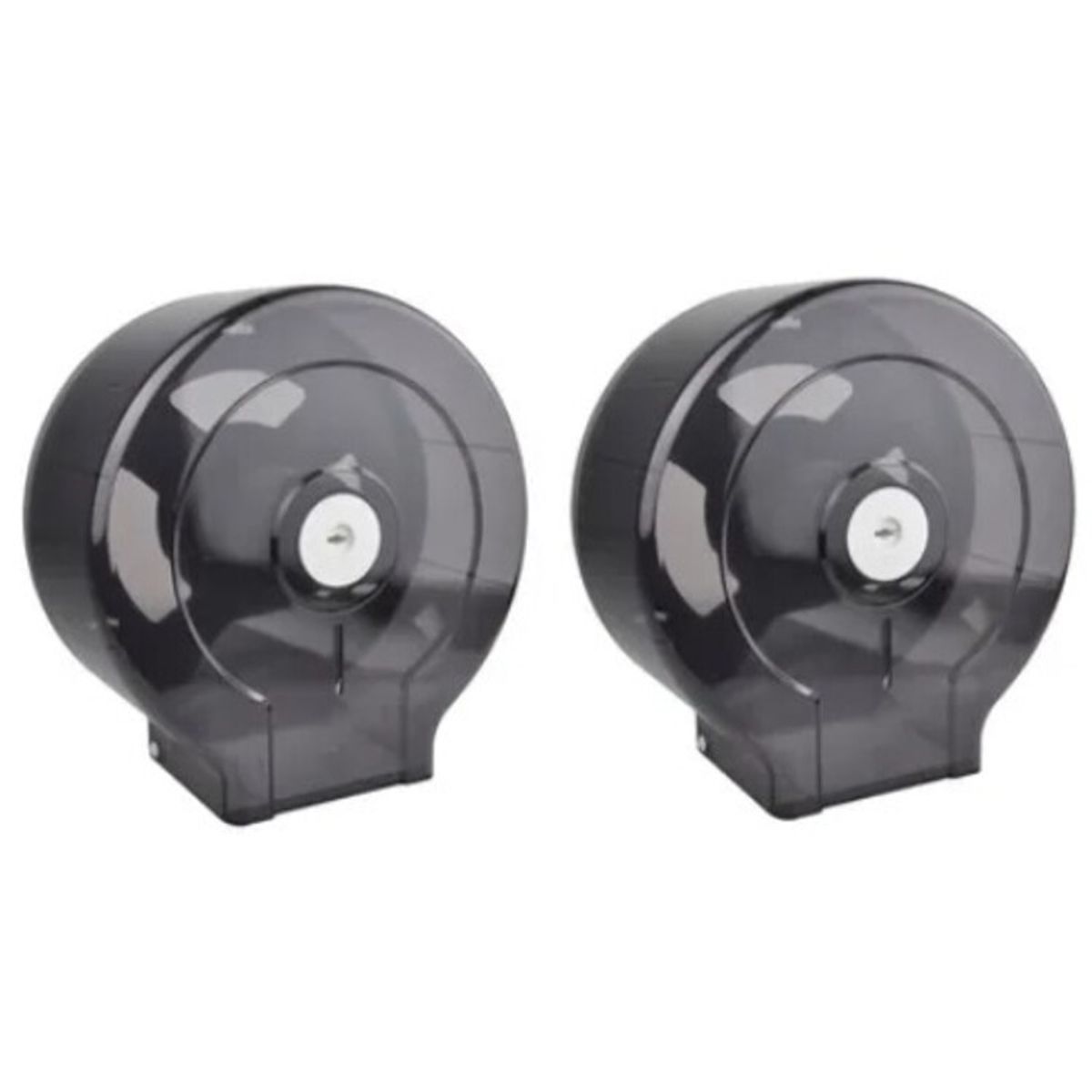 GENERICO - Pack 2 Dispensadores Papel Jumbo Roll Gris