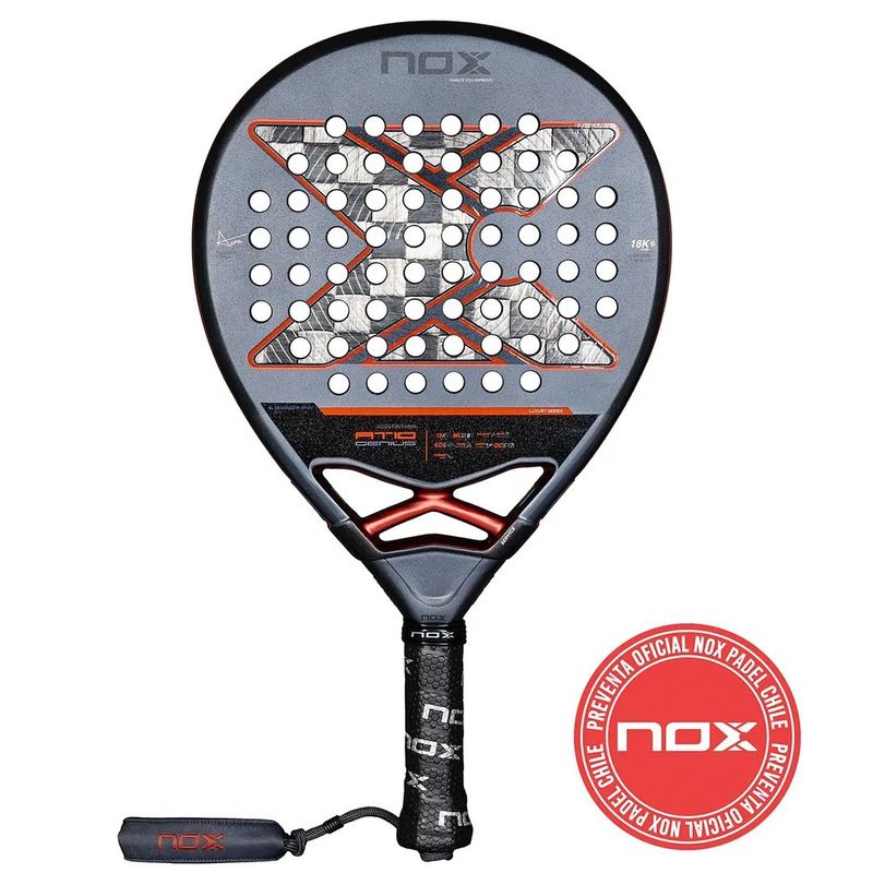 NOX - Pala de pádel Nox AT10 Luxury Genius 18K 2025 Agustín Tapia