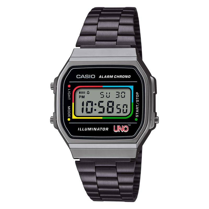 CASIO - Reloj Casio Digital Unisex Uno A-168WEUC-1A - Plateado
