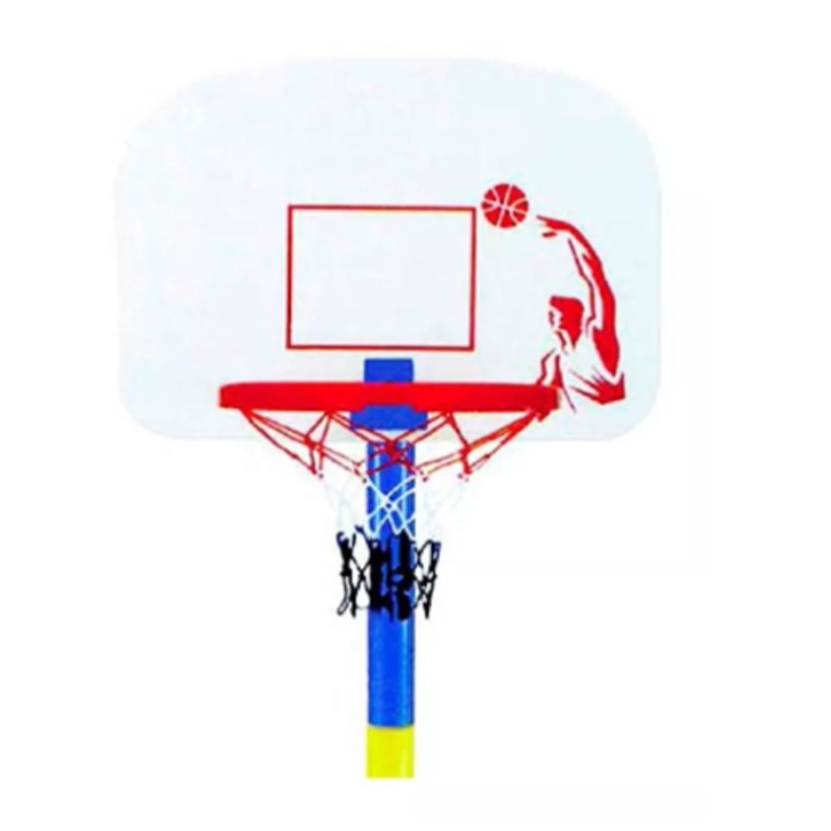 GENERICO - Aro De Basquetbol Ajustable Con Pedestal Juego Para Niños