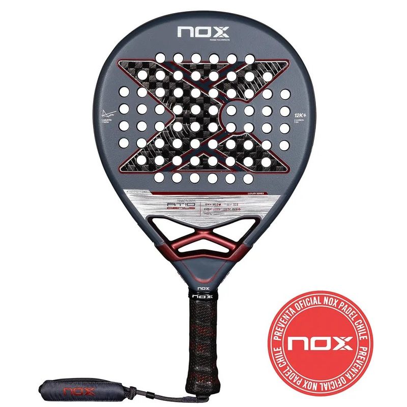 NOX - Pala de pádel Nox AT10 Luxury Genius 12K 2025 Agustín Tapia