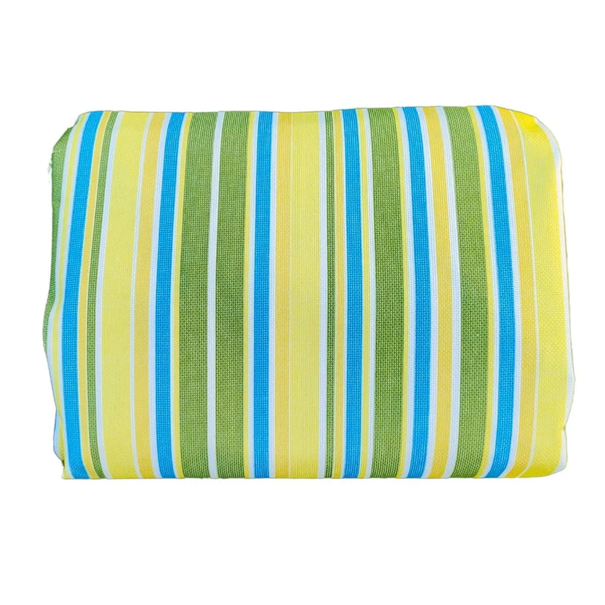 AUCKLAND OUTDOOR - Manta Picnic Impermeable Rayas Verde 150X180Cm Camping Playa