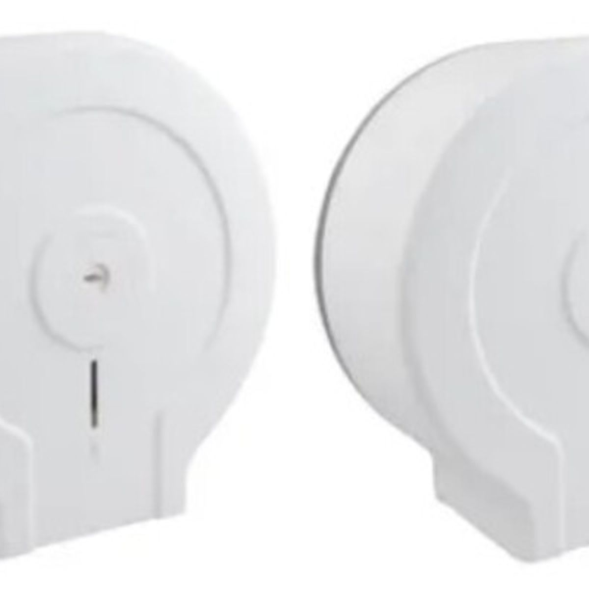 GENERICO - Pack 2 Dispensadores Papel Jumbo Roll Blanco