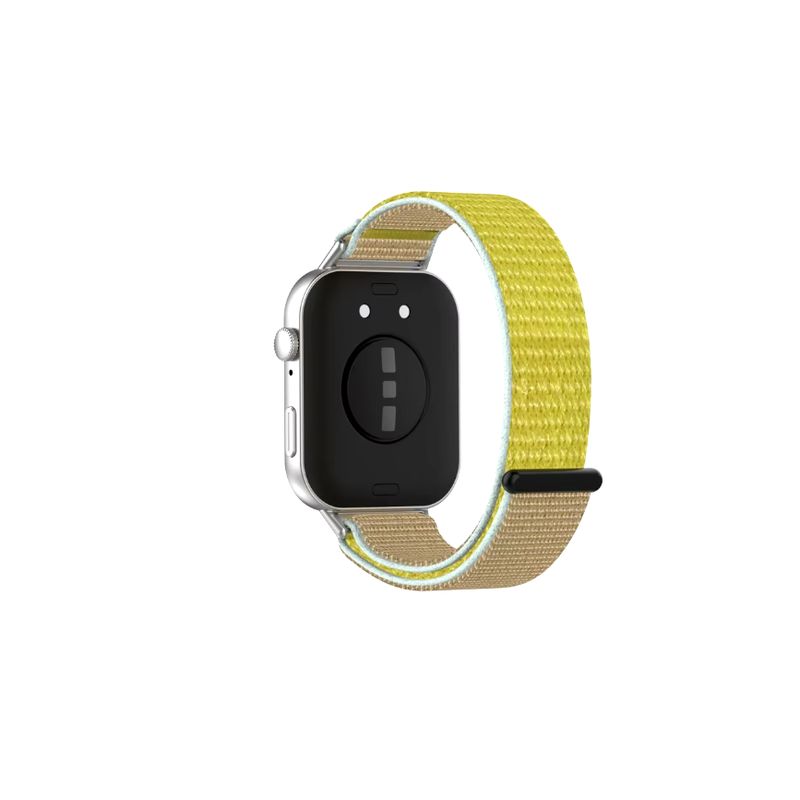 GENERICO - Correa De Nylon Para Huawei Watch Fit 3-BEIGE AMARILLO