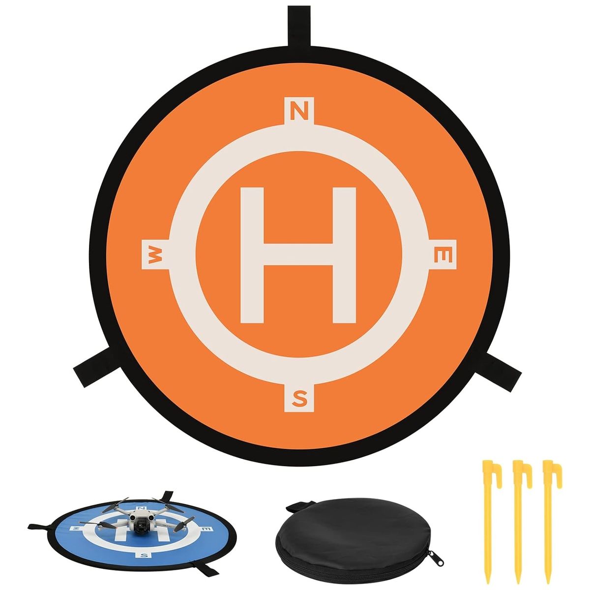 ATURE - Landing Pad Helipuerto Pista De Aterrizaje 75 Cm Para Drones