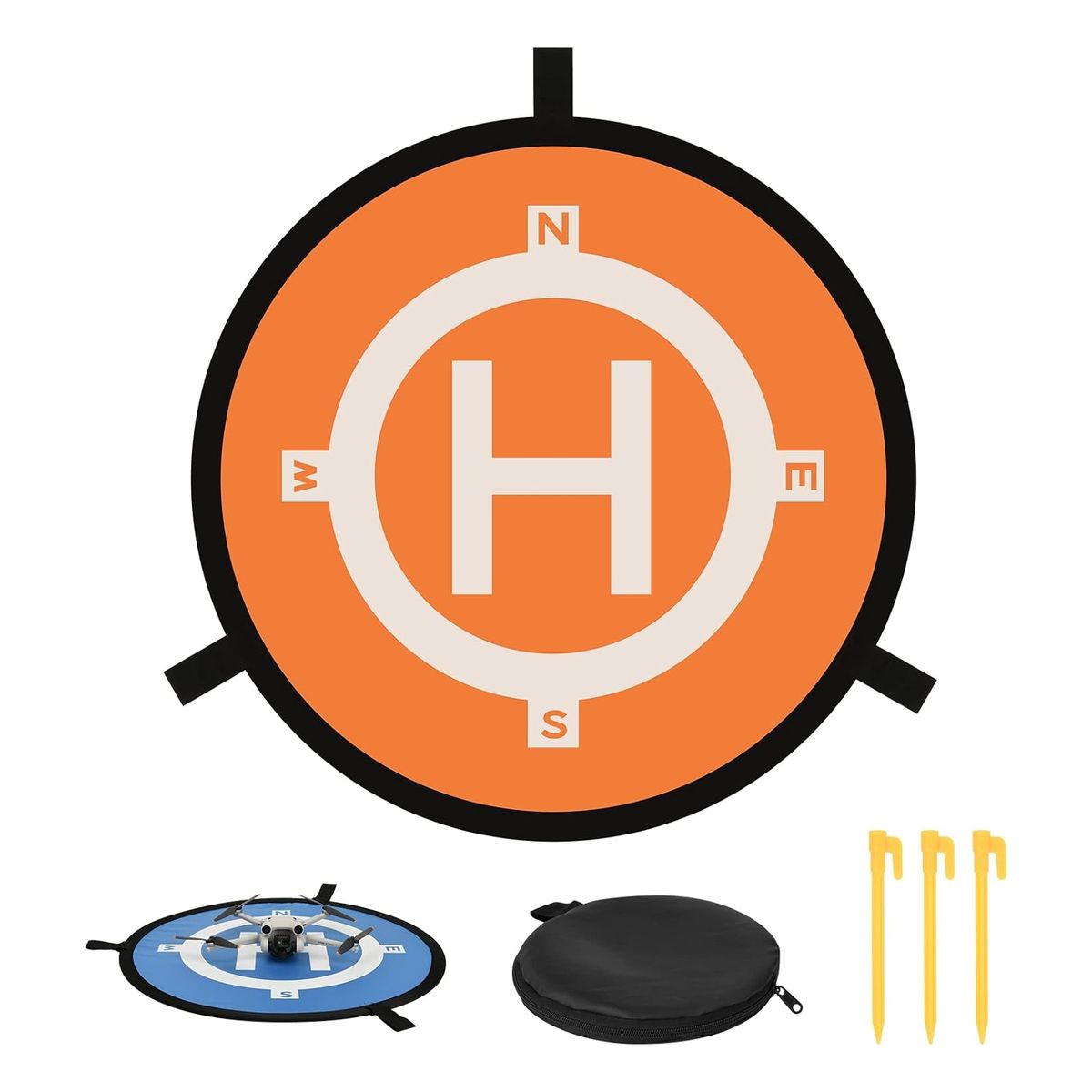 ATURE - Landing Pad Helipuerto Pista De Aterrizaje 75 Cm Para Drones