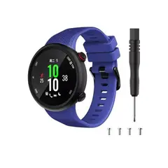 GENERICO - Correa De Silicona Para Garmin Forerunner 45 45s Swim 2-AZUL