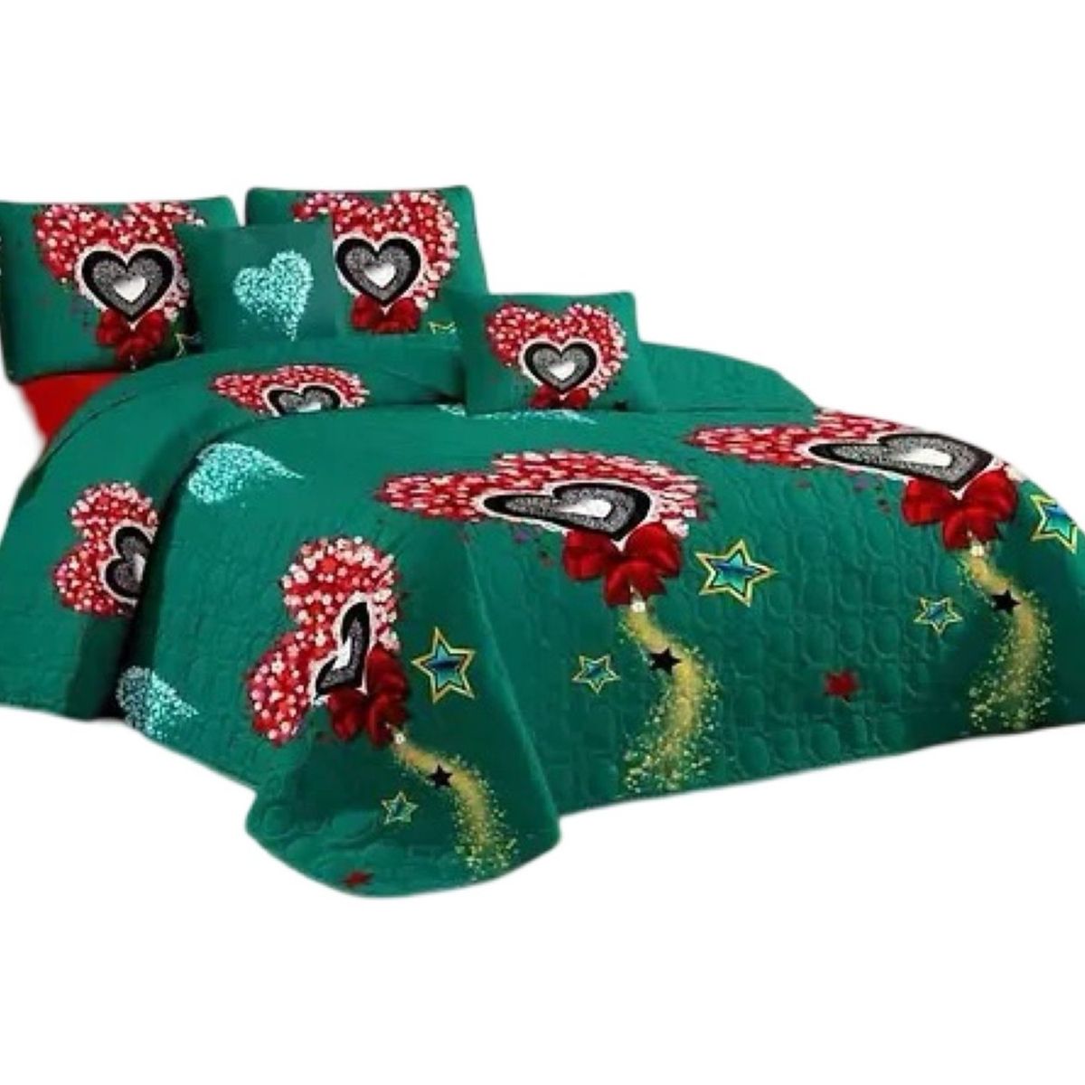 GENERICO - Cubrecama Quilt 2 Plazas Verano - Ligero y Suave E21