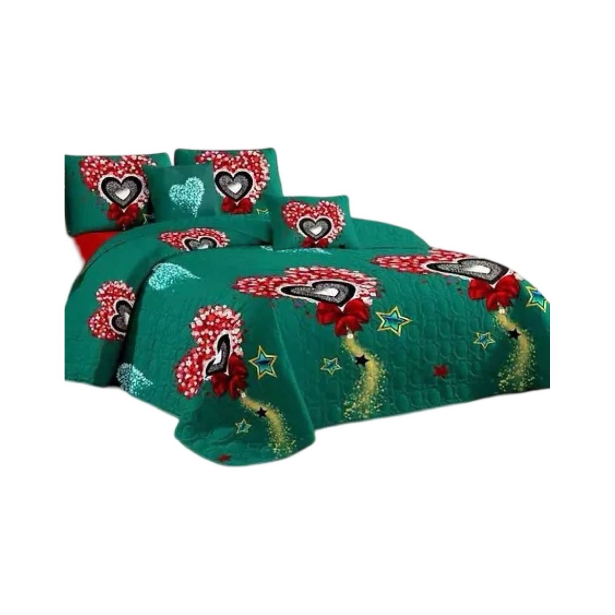 GENERICO - Cubrecama Quilt 2 Plazas Verano - Ligero y Suave E21