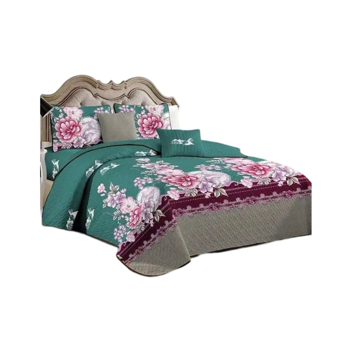 GENERICO - Cubrecama Quilt 2 Plazas Verano - Ligero y Suave E17