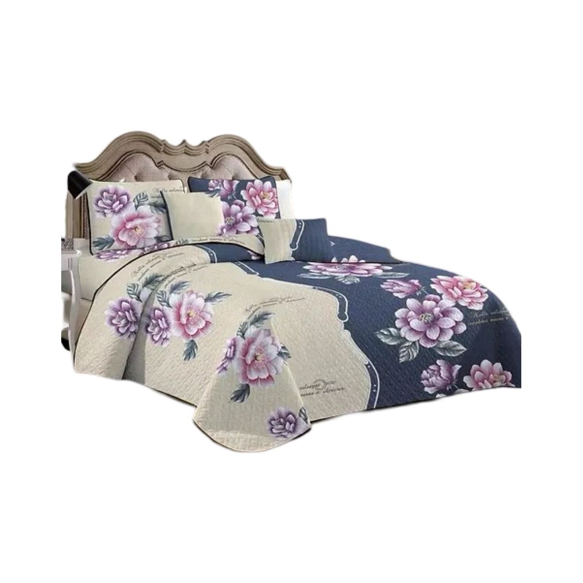 GENERICO - Cubrecama Quilt 2 Plazas Verano - Ligero y Suave E15