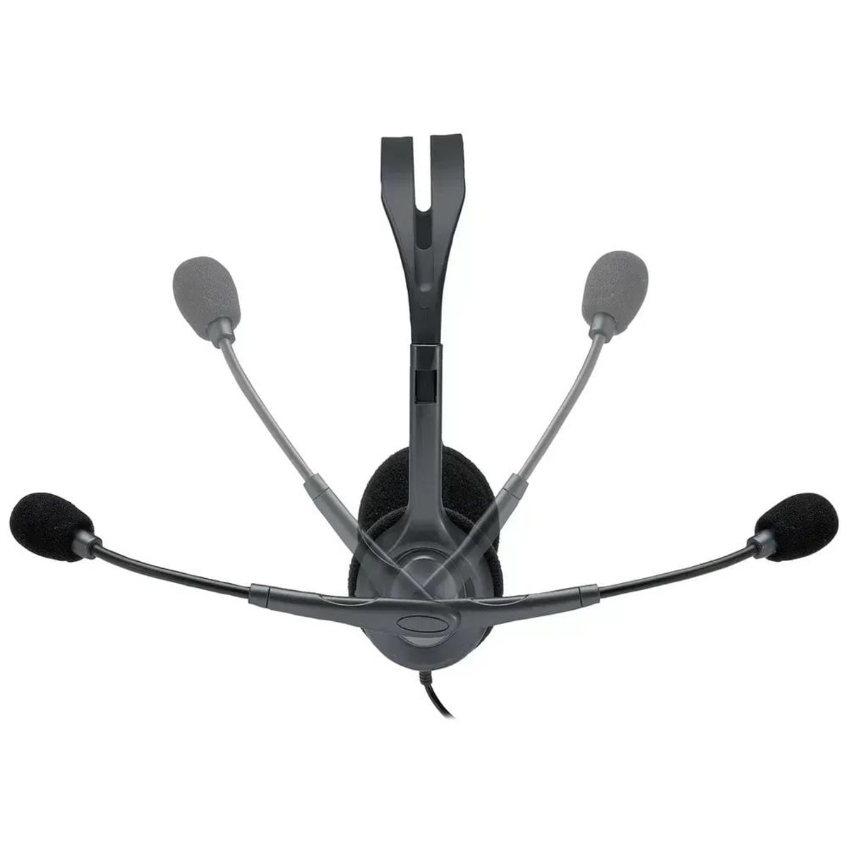 LOGITECH - Audífonos Logitech H111 Micrófono  Jack 3.5 mm Gris