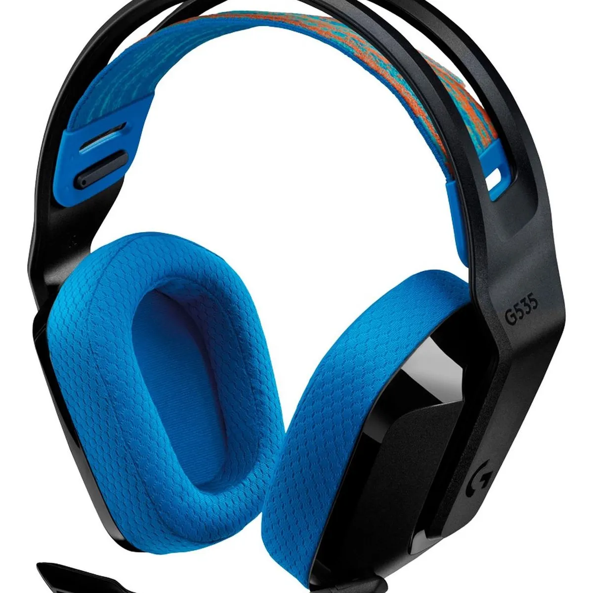 LOGITECH - Auricular Logitech G Series G535 Pc Mac Ps4 Ps5 Negro Y Azul