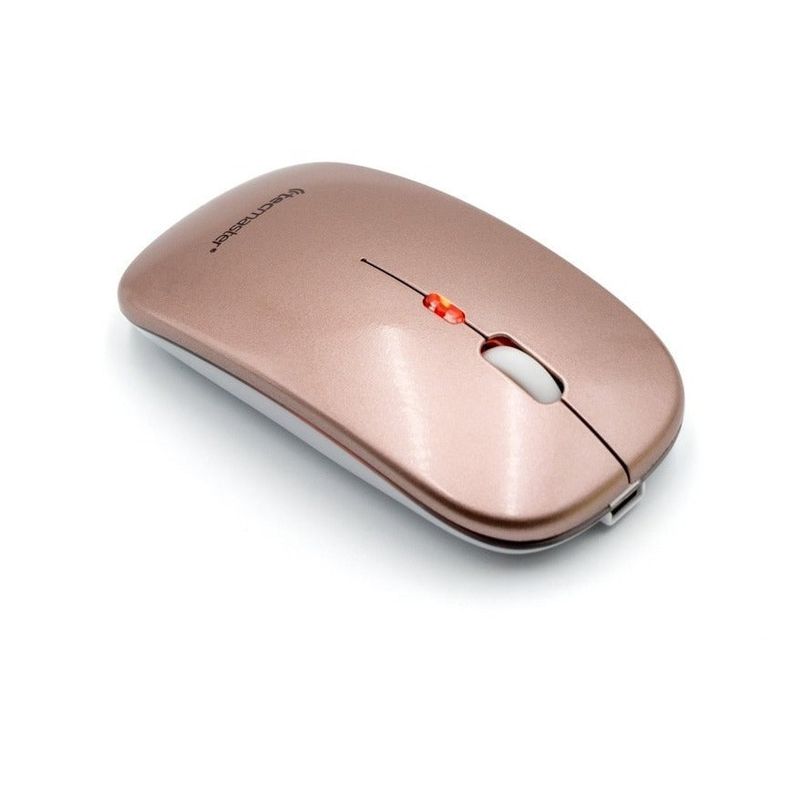 FACTORYTECH - Mouse Dual Inalambrico y Bluetooth Tecmaster Rose