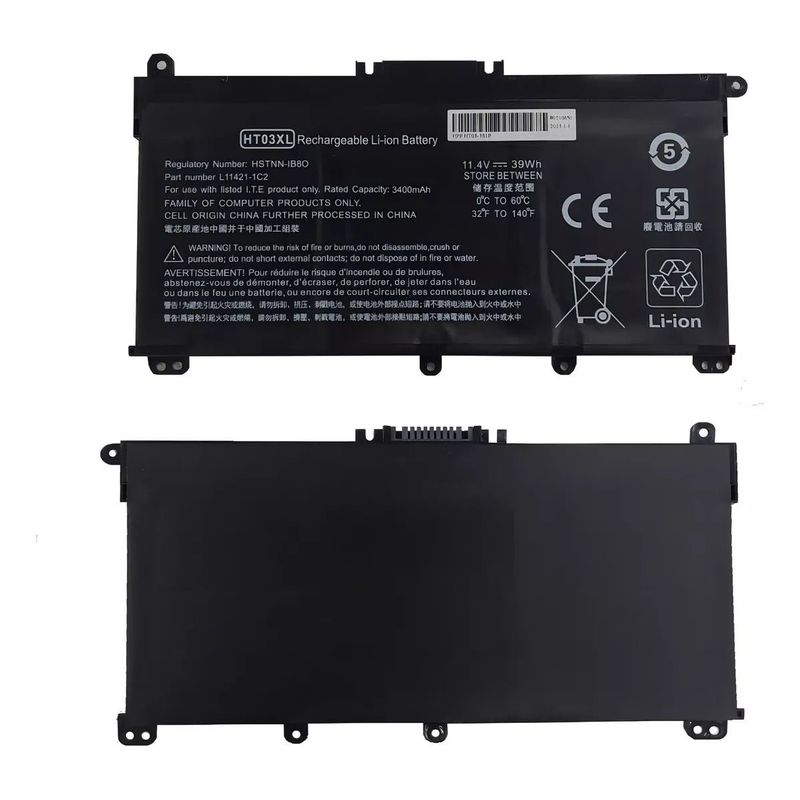 FACTORYTECH - Bateria Para Notebook HP 14 240 245 250 G7 348 G5 X360 HT03XL