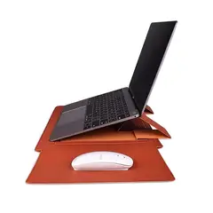 FACTORYTECH - Funda Alzador Para Macbook 13 Mousepad Brown Goforit