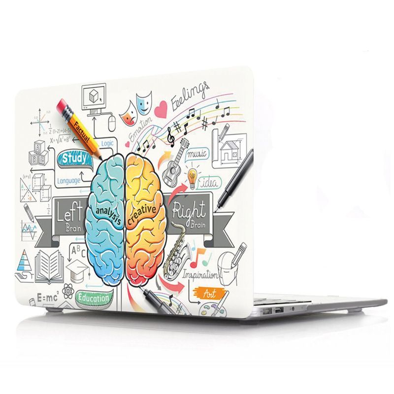 FACTORYTECH - Carcasa Para Macbook Pro 13 M1M2 A2159 A2251 A2338  Brain Study