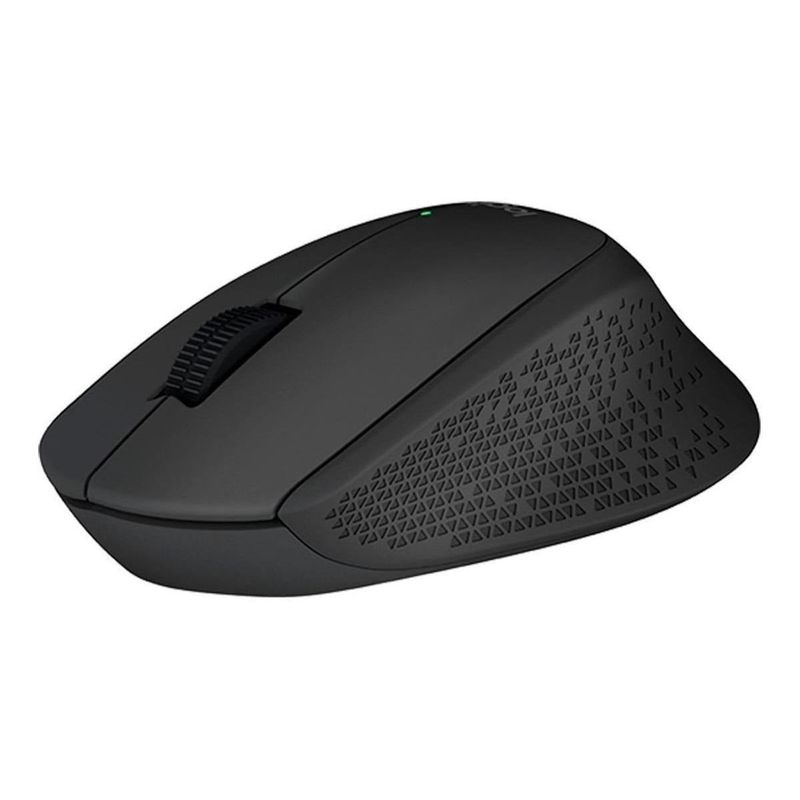 FACTORYTECH - Mouse Inalámbrico Logitech M280 Ultra Confort Negro