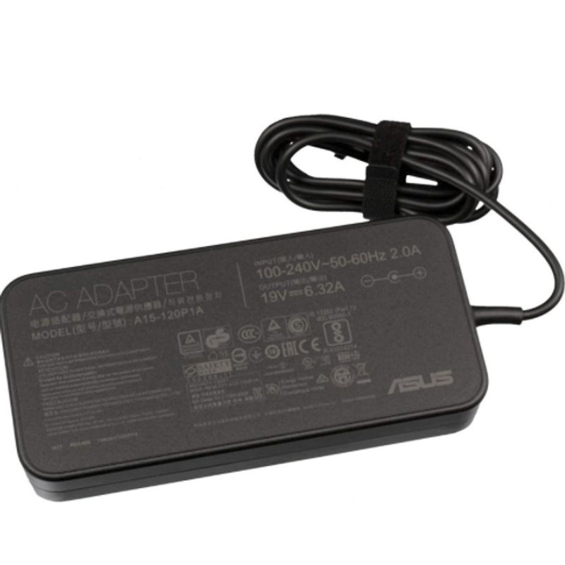FACTORYTECH - Cargador Para Notebook Asus 19V 632A 120W 60X37MM