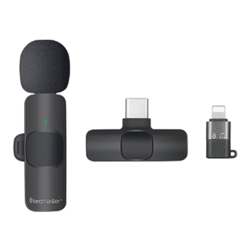FACTORYTECH - Microfono Inalámbrico Para Android iPhone Tecmaster
