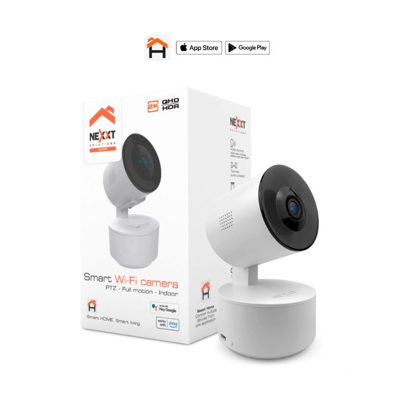FACTORYTECH - Camara IP Inteligente 2K Wifi Home Nexxt NHC-P710