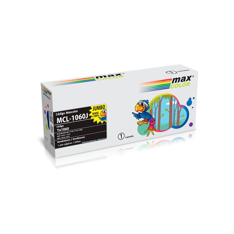 FACTORYTECH - Toner TN1060 Para Brother HL1101112 DC1512 MFC1810 2000 PAG