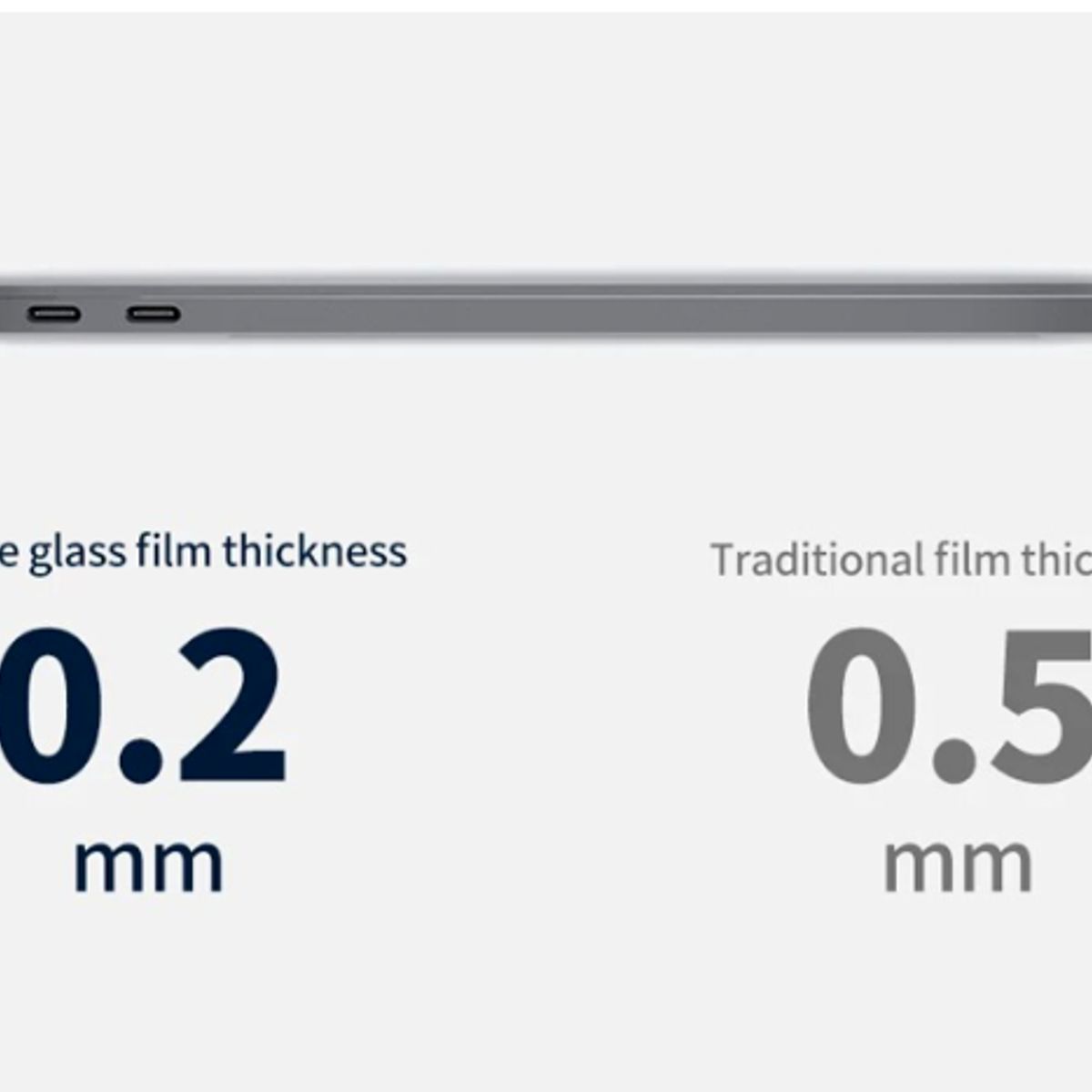 FACTORYTECH - Lamina Vidrio Flexible UDMA Para Macbook Pro 14 A2442 A2779 A2992