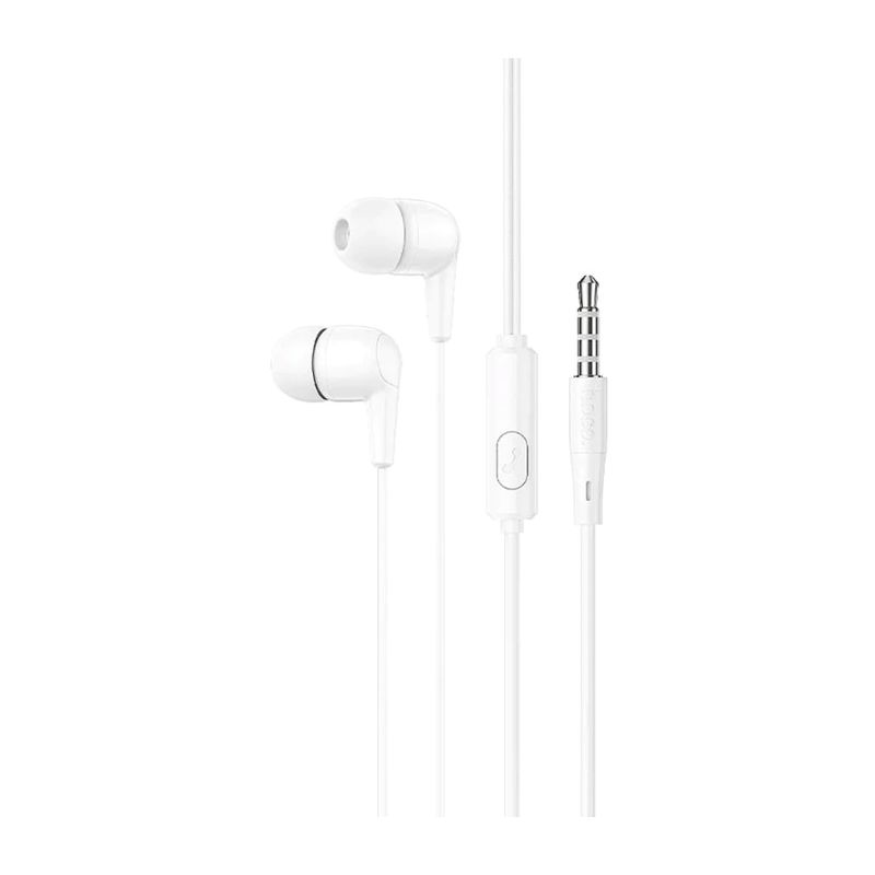 FACTORYTECH - Audifonos Cableados Hoco Stereo Bass M97 Blanco