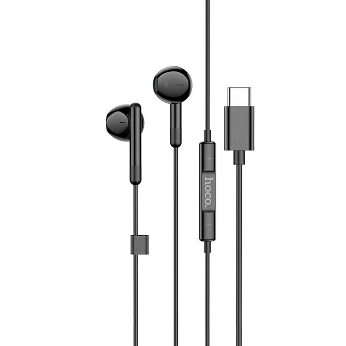 FACTORYTECH - Audífonos Cableados Hoco M93 Joy In Ear Tipo C Negro