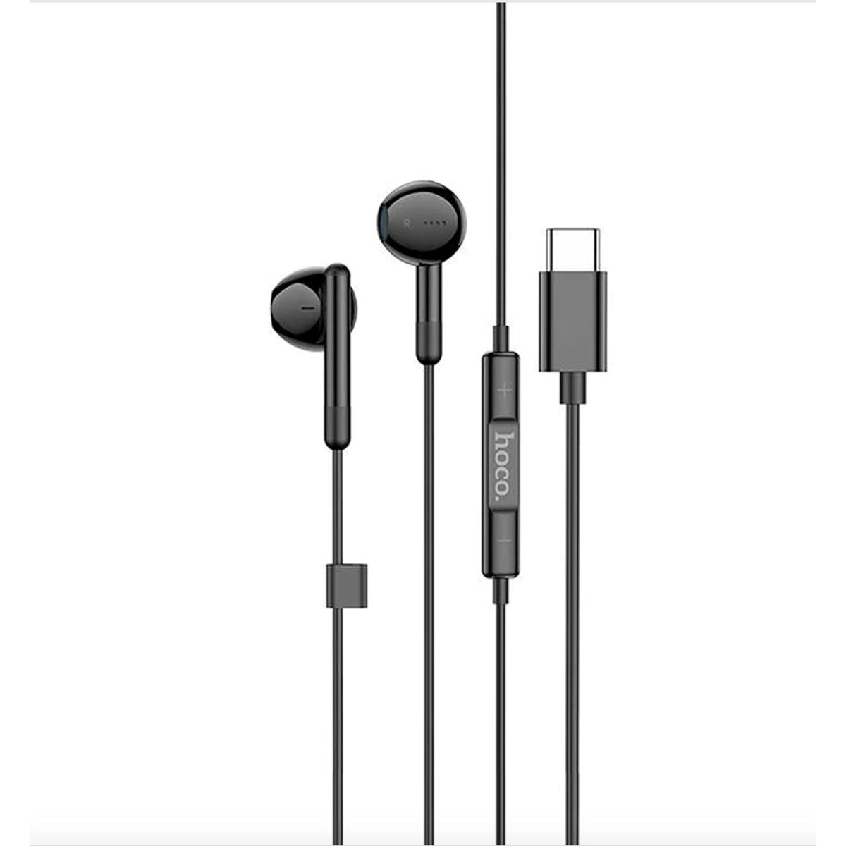FACTORYTECH - Audífonos Cableados Hoco M93 Joy In Ear Tipo C Negro