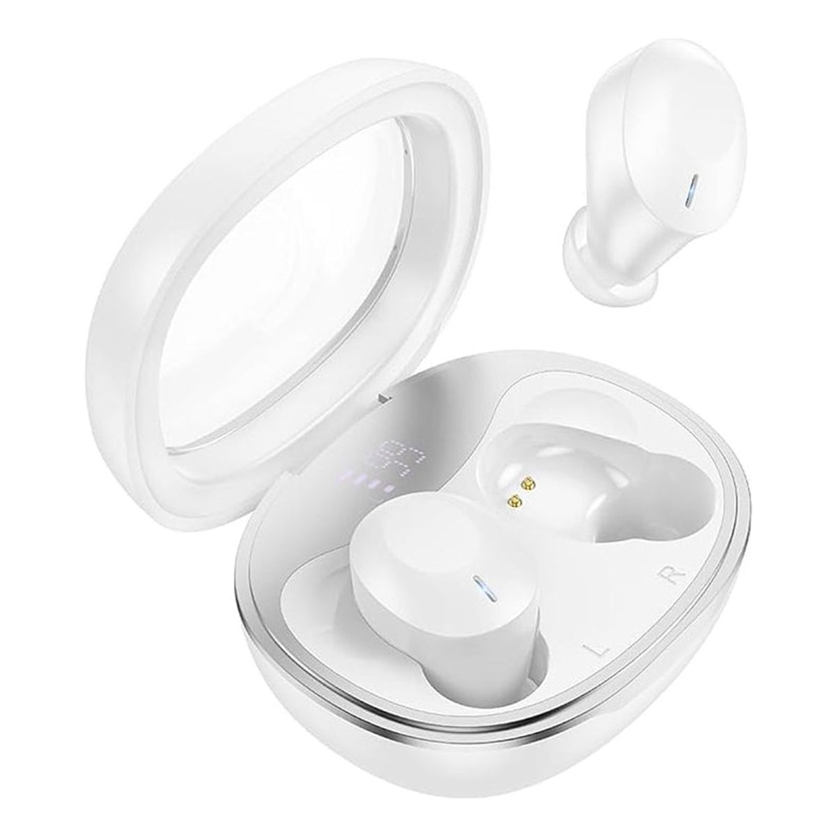 FACTORYTECH - Audifonos Bluetooth HOCO EQ3 TWS Smart In Ear Blanco