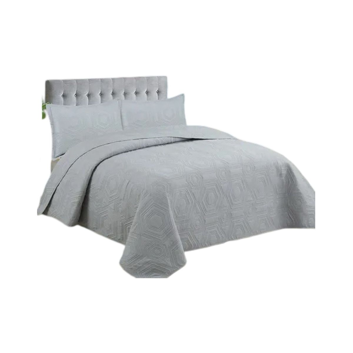 GENERICO - Cubrecama Quilt 2 Plazas Verano - Ligero y Suave E5