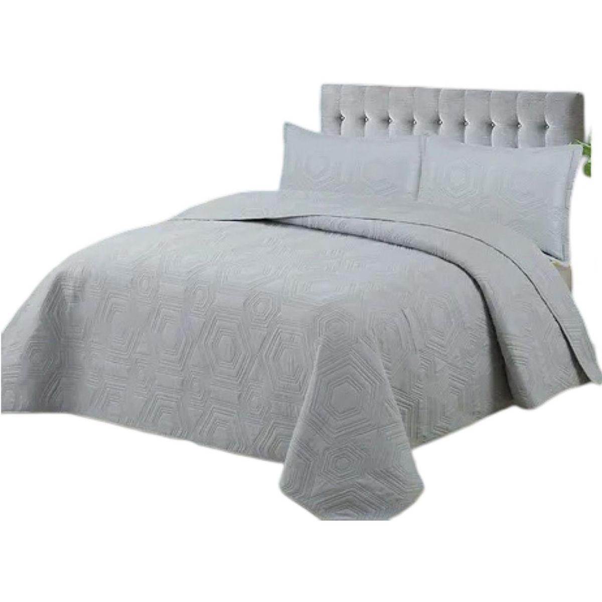 GENERICO - Cubrecama Quilt 2 Plazas Verano - Ligero y Suave E5