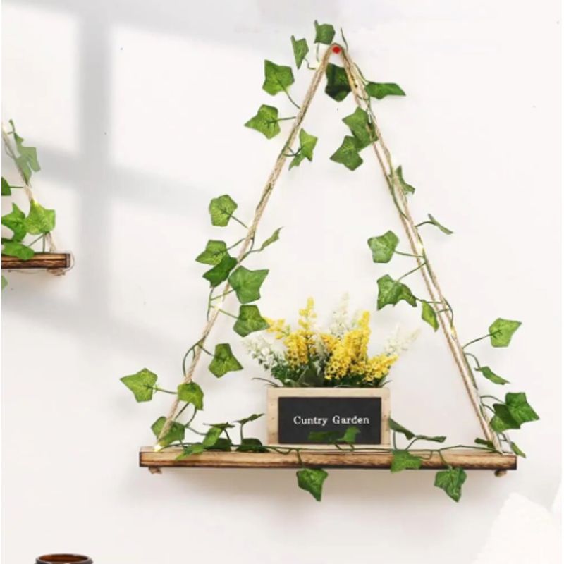 FACTORYTECH - Repisa de Madera con Luz LED Plantas FactoryHome