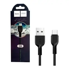 FACTORYTECH - Cable Carga USB Tipo C HOCO X20 1MT Negro