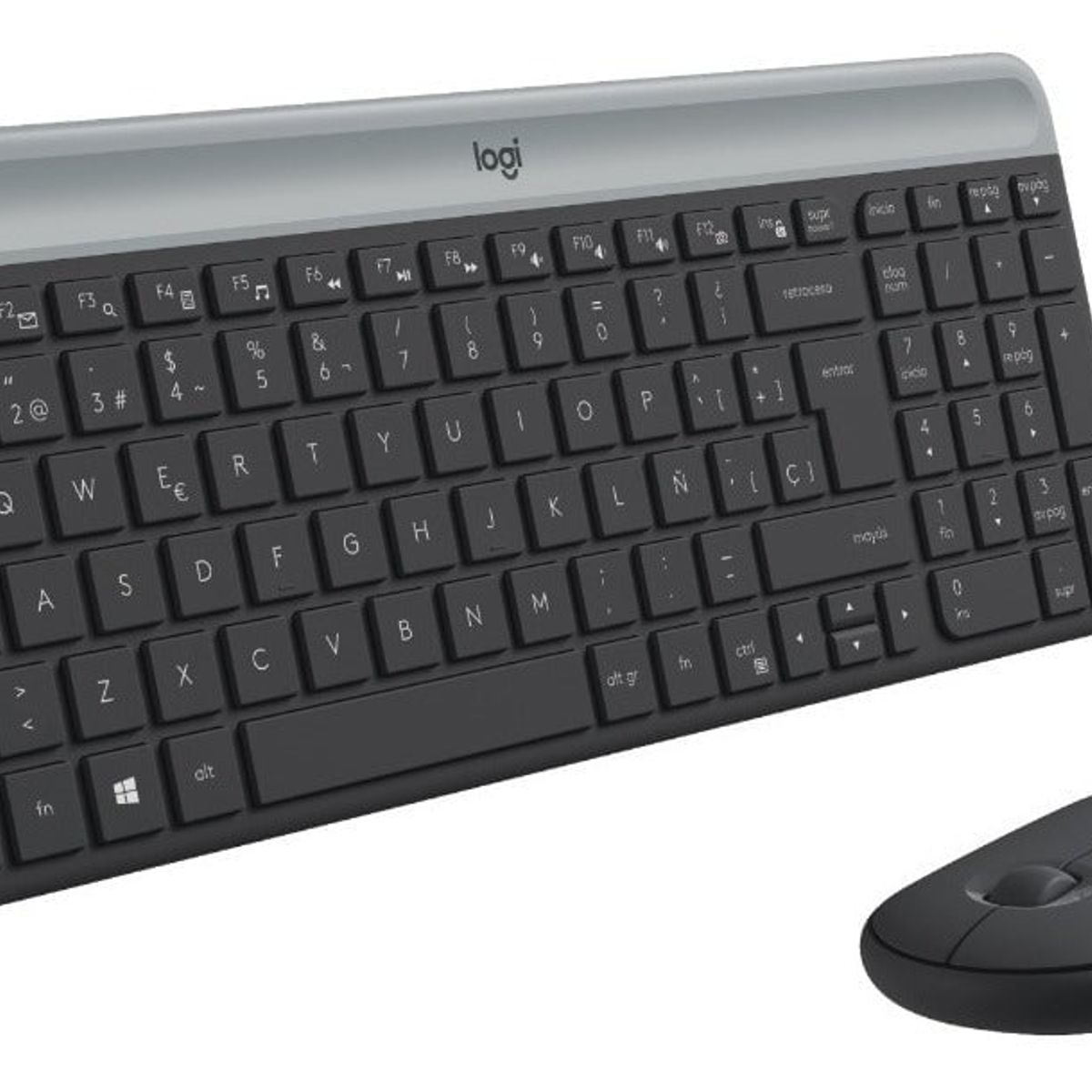 FACTORYTECH - Kit Mouse y Teclado Inalambrico Logitech MK470 Silent