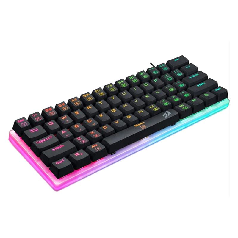 REDRAGON - Teclado Gamer Gigante 60% Redragon Alien K605 59cm/20cm/6cm
