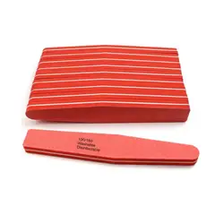 GENERICO - Set 12 Limas Pulidor 100/180 Manicure /pedicure NARANJA