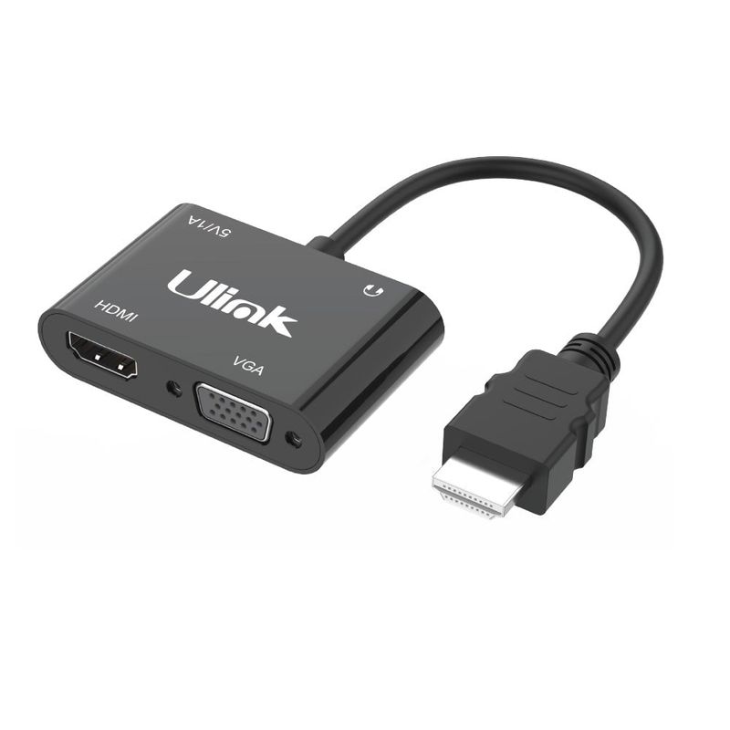 FACTORYTECH - Conversor HDMI a VGAHDMI Con Audio UL-CV3500HV
