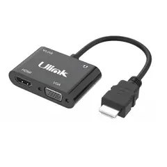 FACTORYTECH - Conversor HDMI a VGAHDMI Con Audio UL-CV3500HV