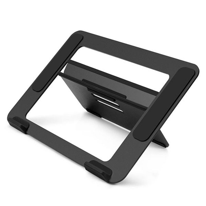 FACTORYTECH - Soporte Aluminio 3 Posiciones Notebook Macbook UT-ST3P Negro