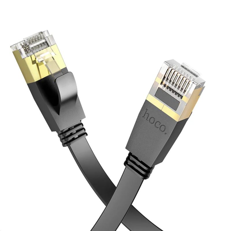 FACTORYTECH - Cable de RED 3 Metros Plano Gigabit HOCO US07