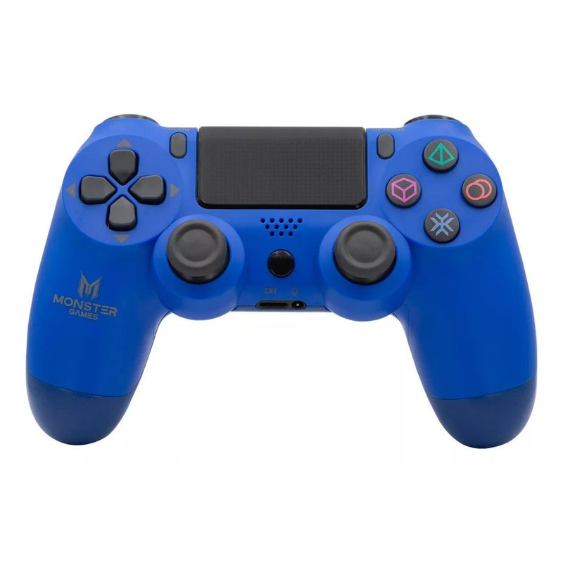 FACTORYTECH - Joystick Para PS4 Doble Shock Audio 35MM Wireless Monster Azul