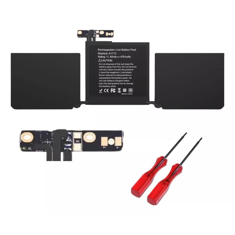 FACTORYTECH - Batería Para Macbook Pro A1708 Modelo A1713 Garantizada