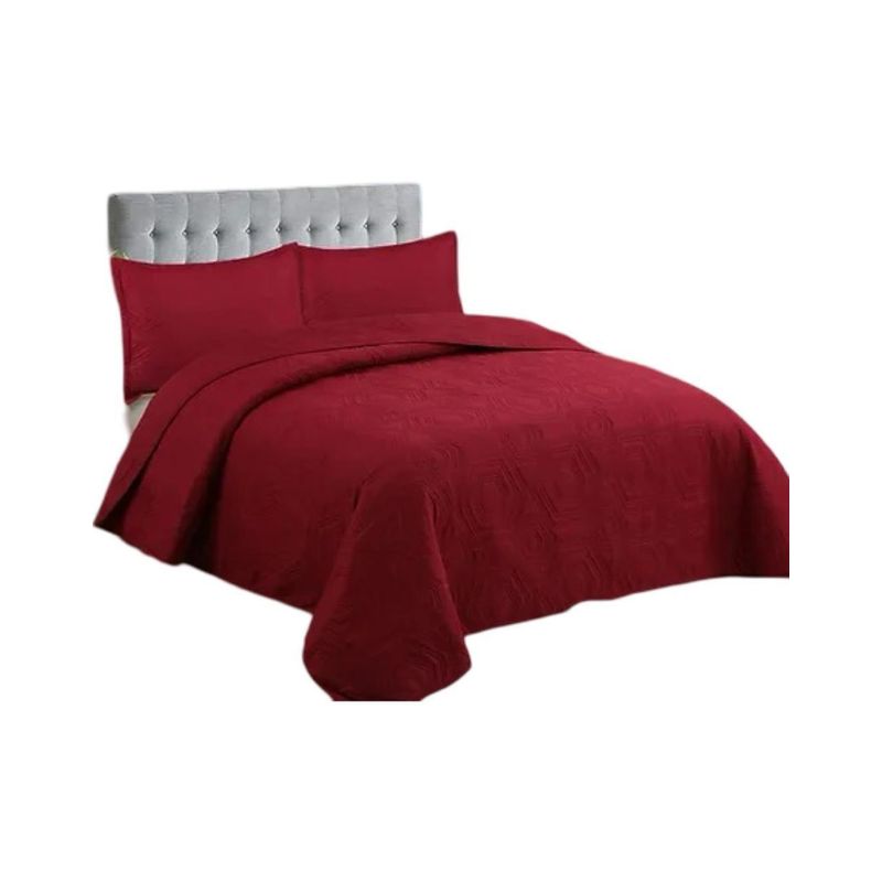 GENERICO - Cubrecama Quilt 2 Plazas Verano - Ligero y Suave E1