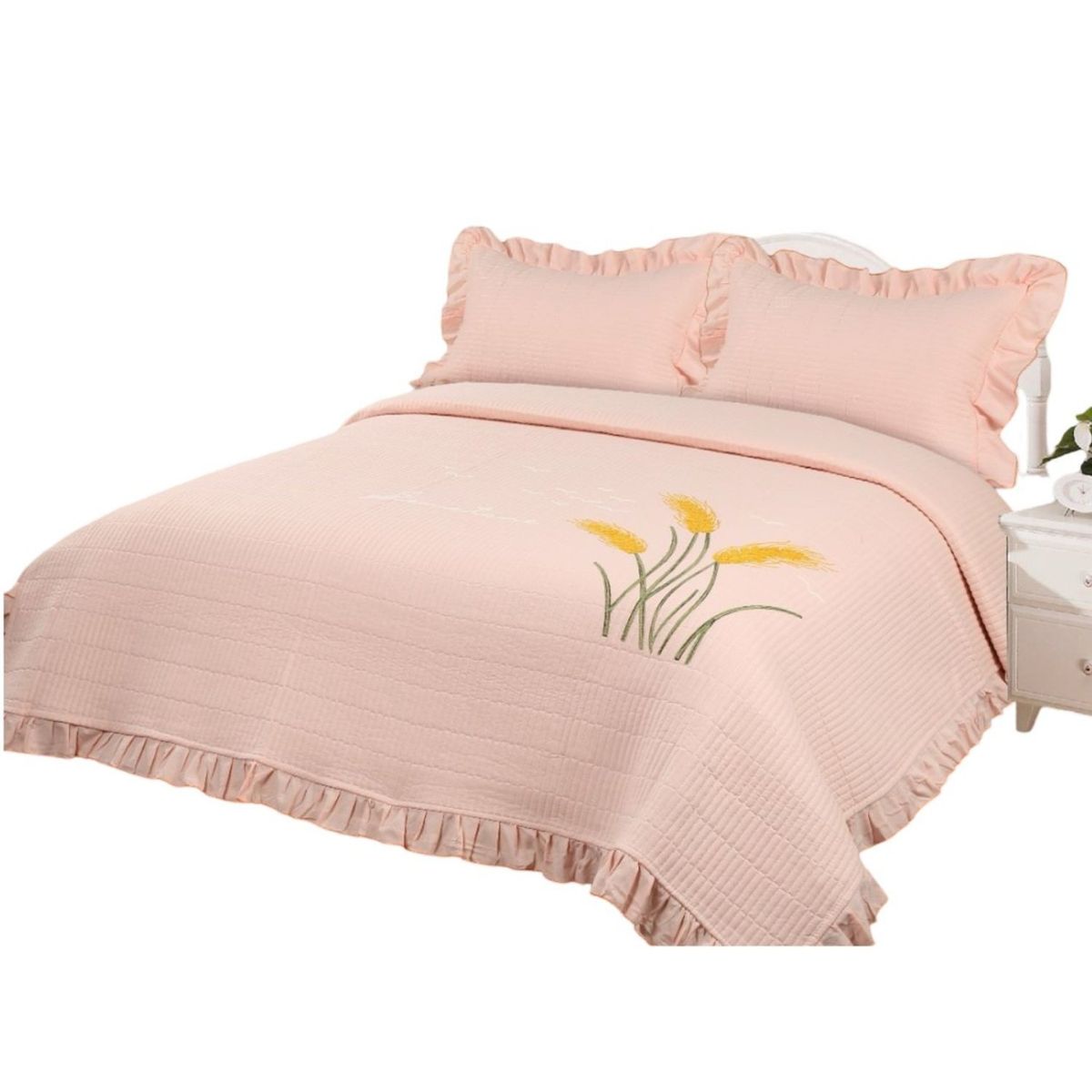 GENERICO - Cubrecama Quilt 2 Plazas - Primavera Verano B2