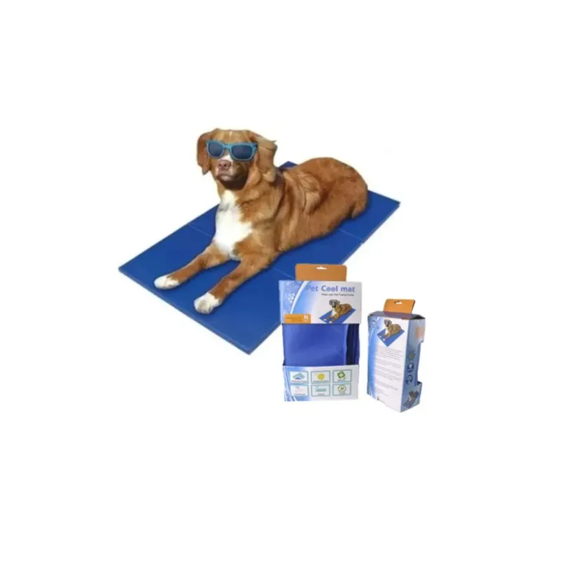 GENERICO - Manta  Cama Termica Refrescante De Gel Frio Para Mascotas Talla L 90x50 cm