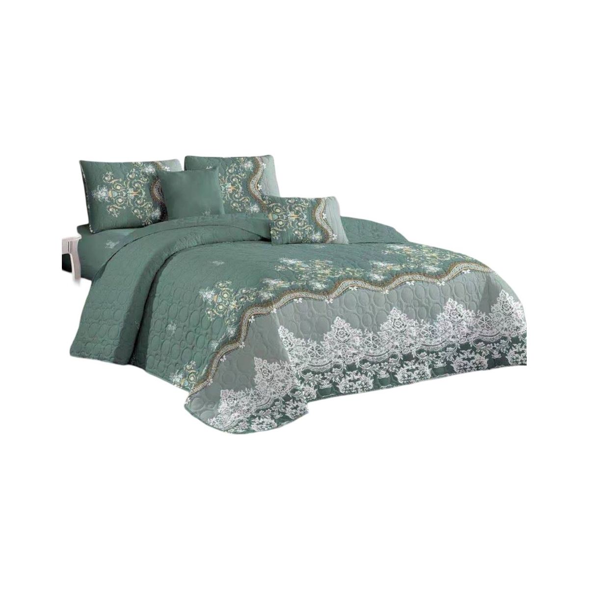 GENERICO - Quilt Reversible de Verano - Diseño Fresco D6