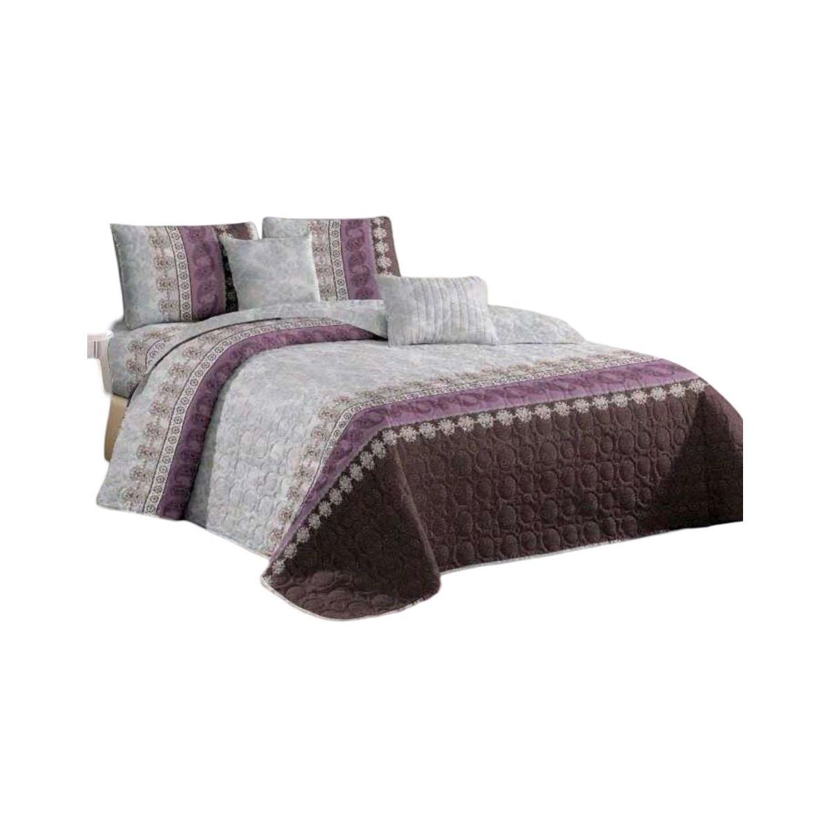 GENERICO - Quilt Reversible de Verano - Diseño Fresco D23_.